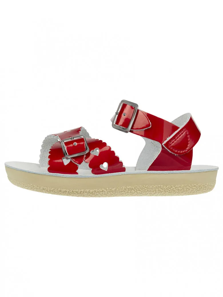 (1424S) Salt-Water Sandal Sweetheart - candy red