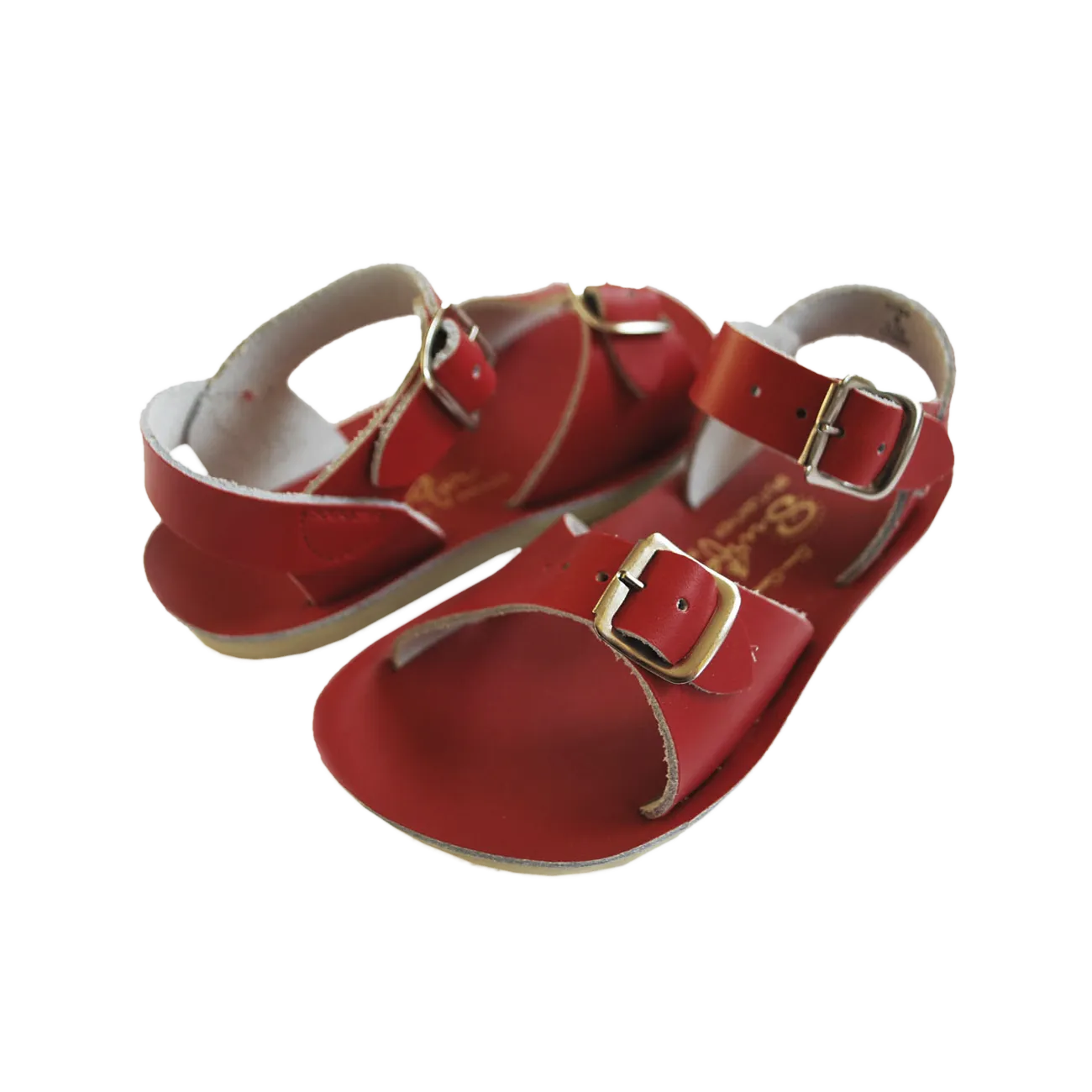 (1704) Salt-Water Sandal Surfer - Red