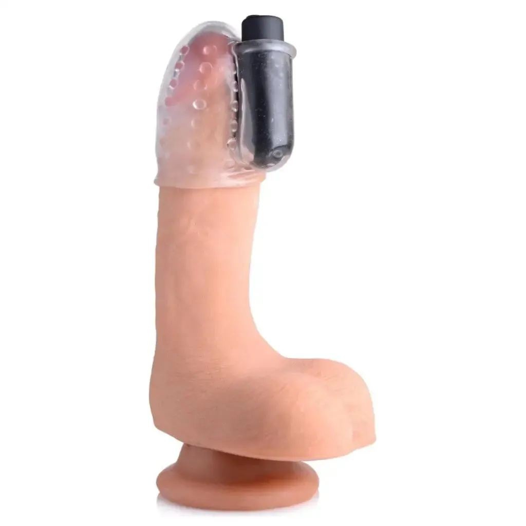 28x Rechargeable Penis Head Teaser With Remote Control