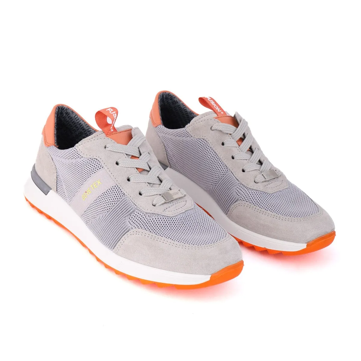 33901 Grey and Peach