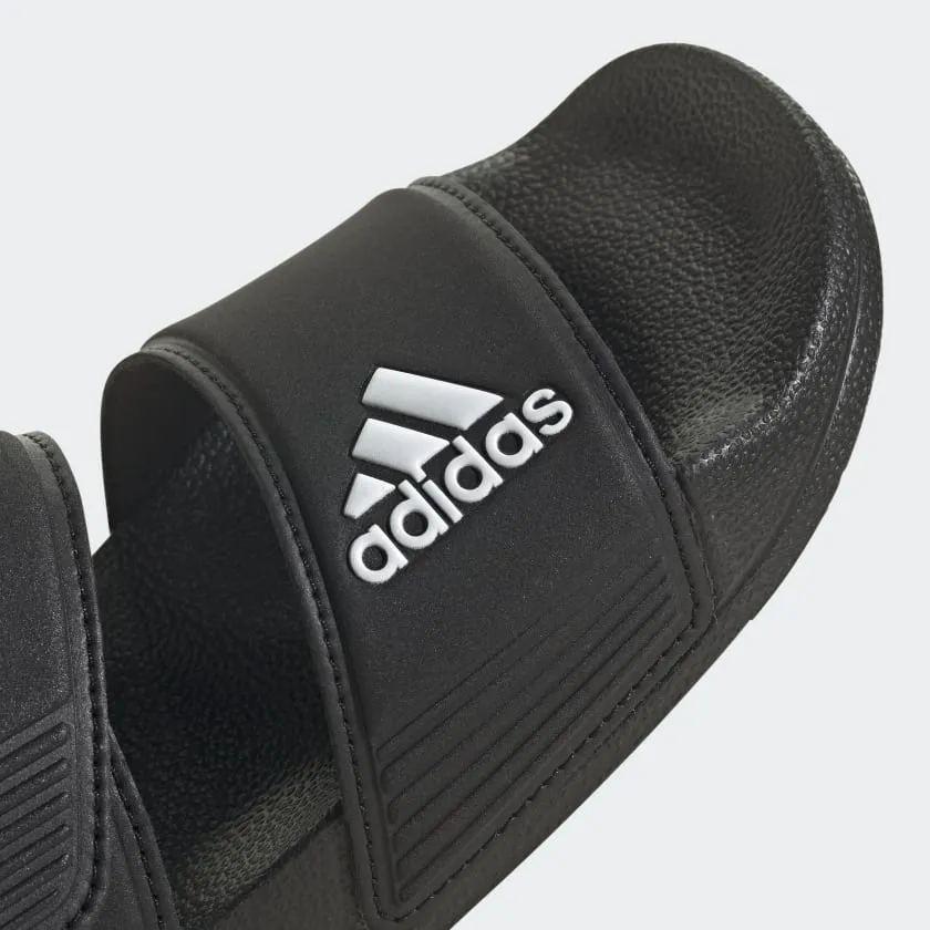 ADIDAS KID'S ADILETTE BLACK SANDAL