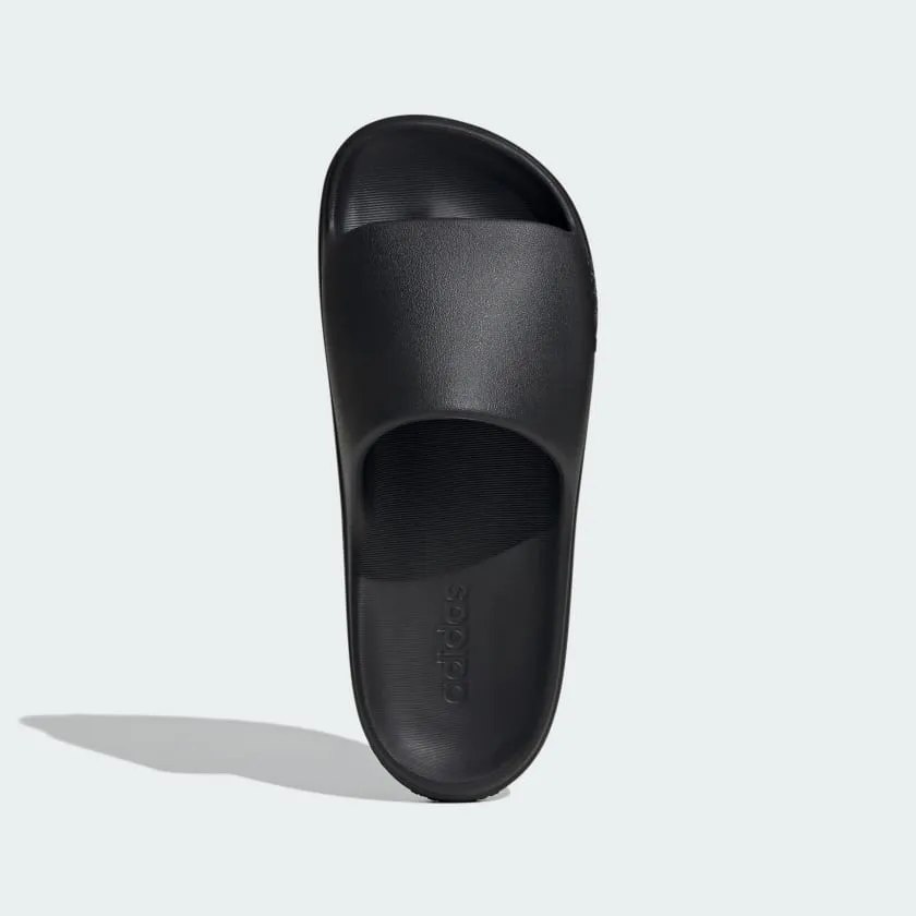 ADIDAS MEN'S LUMINA BLACK SLIDES