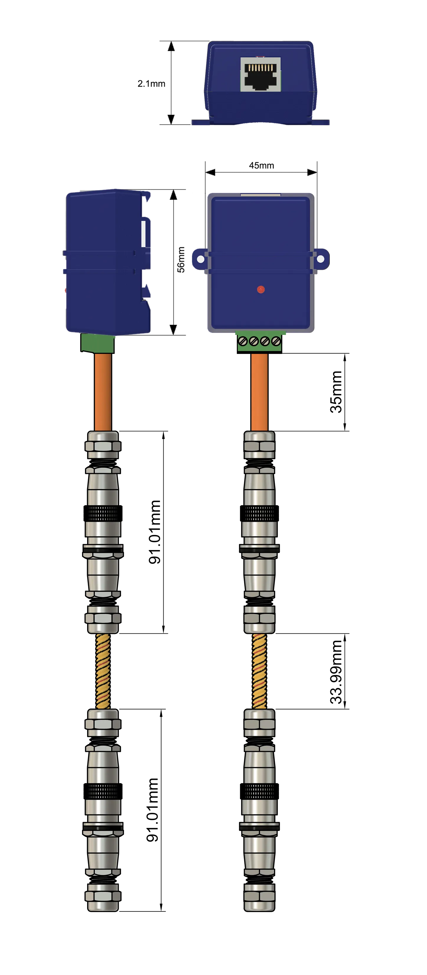 AKCP ropeWater Sensor