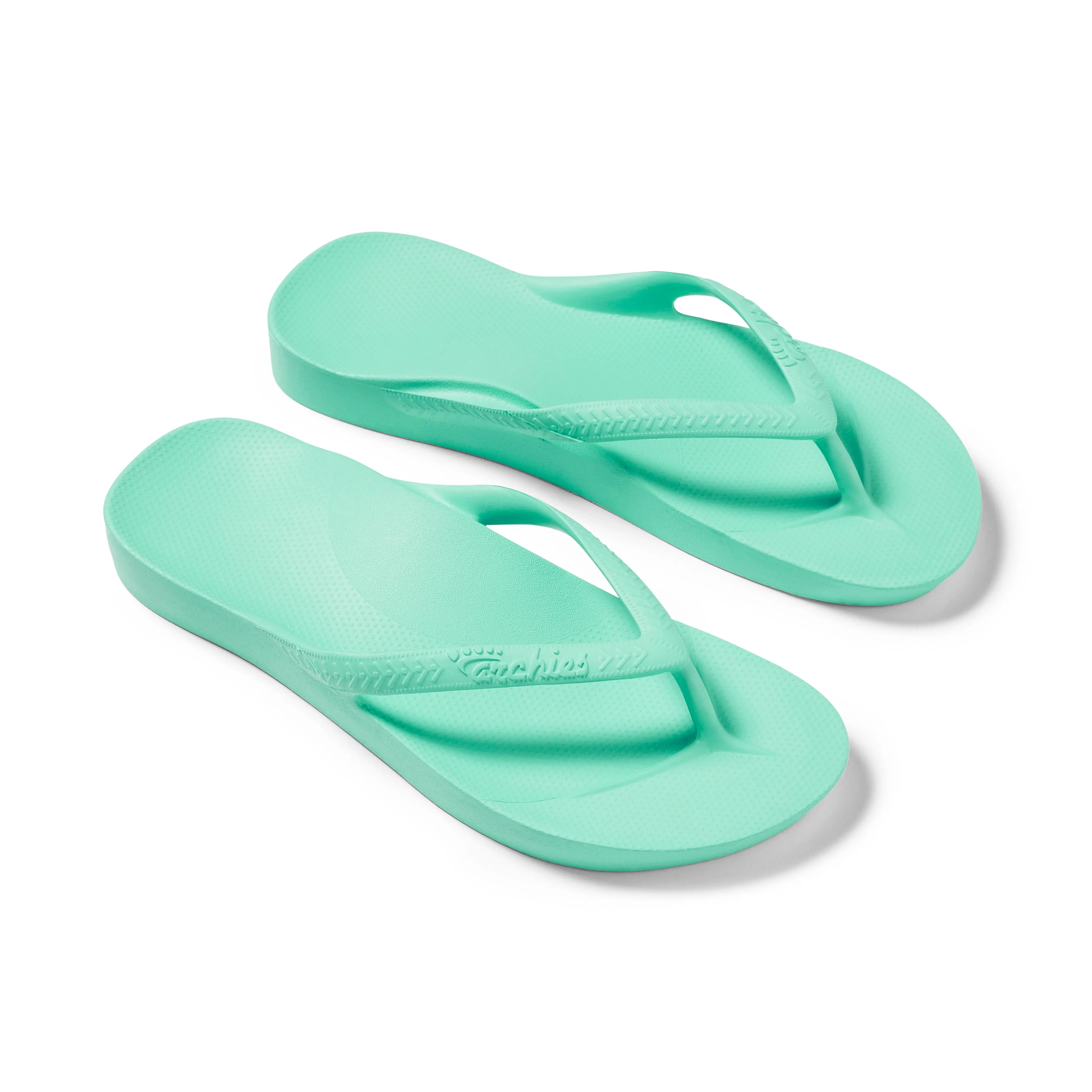 Archies Arch Support Flip Flops - Mint