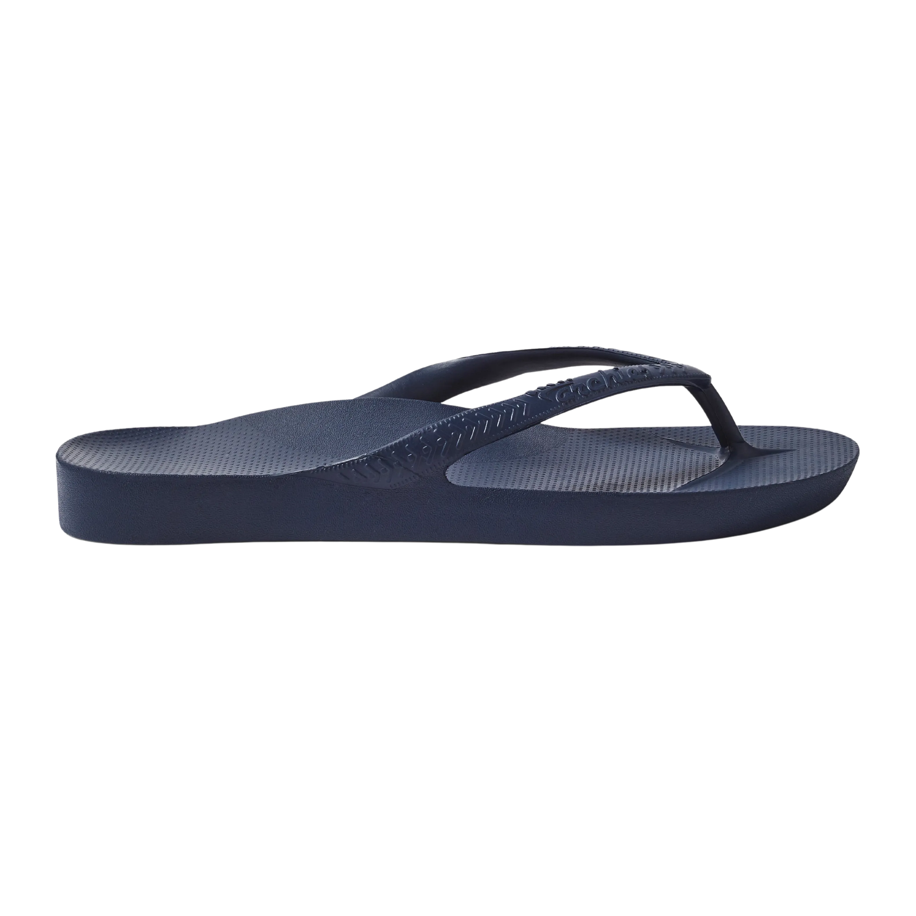 Archies Arch Support Flip Flops - Navy