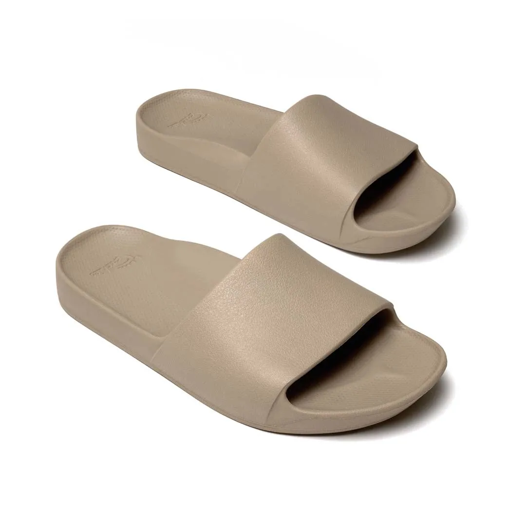 Archies Arch Support Slides - Taupe