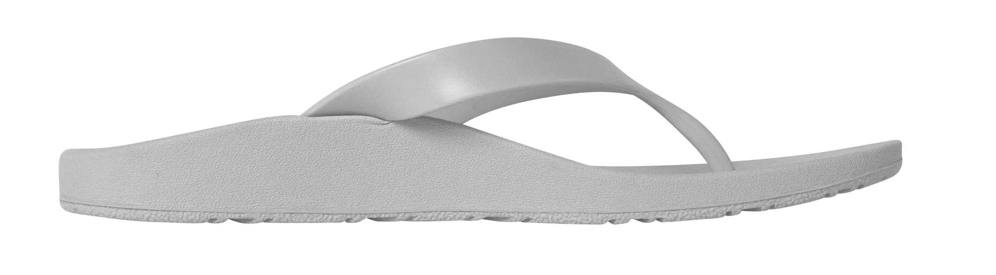 Archline Balance Orthotic Thongs - White/White