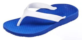 Archline Kids Orthotic Thongs – Blue/White