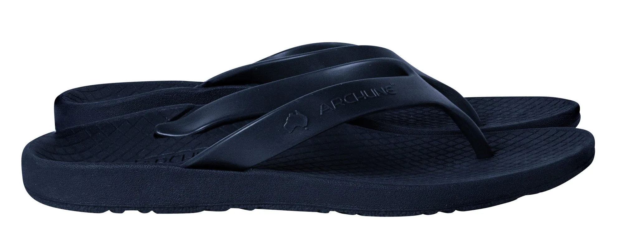 Archline Kids Orthotic Thongs – Navy