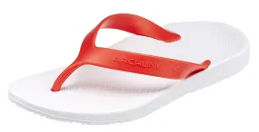 Archline Kids Orthotic Thongs – White/Red