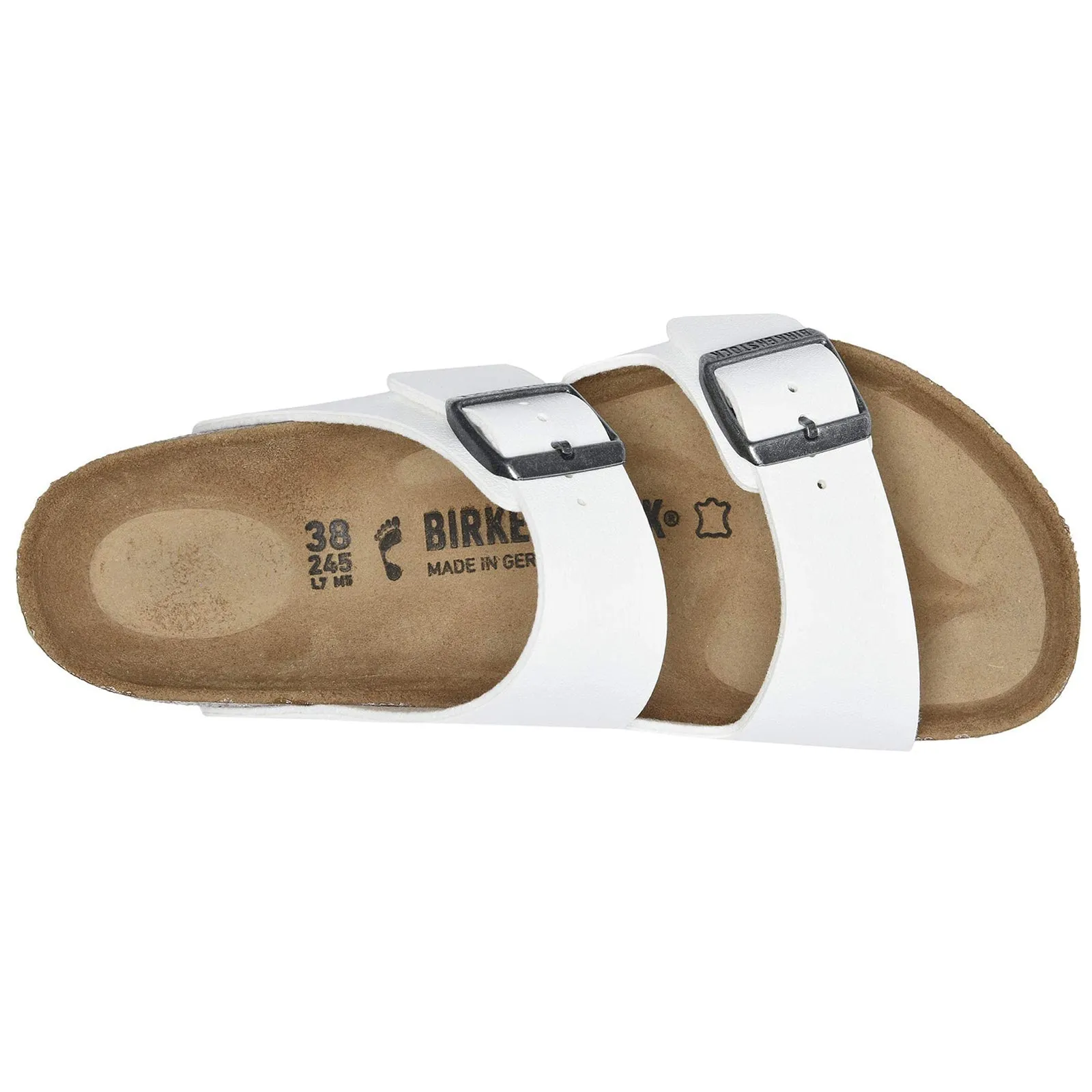 Arizona BS Birko-Flor Unisex Slides Sandals - UK 5.5 - US 8 Women / 6 Men - EU 39