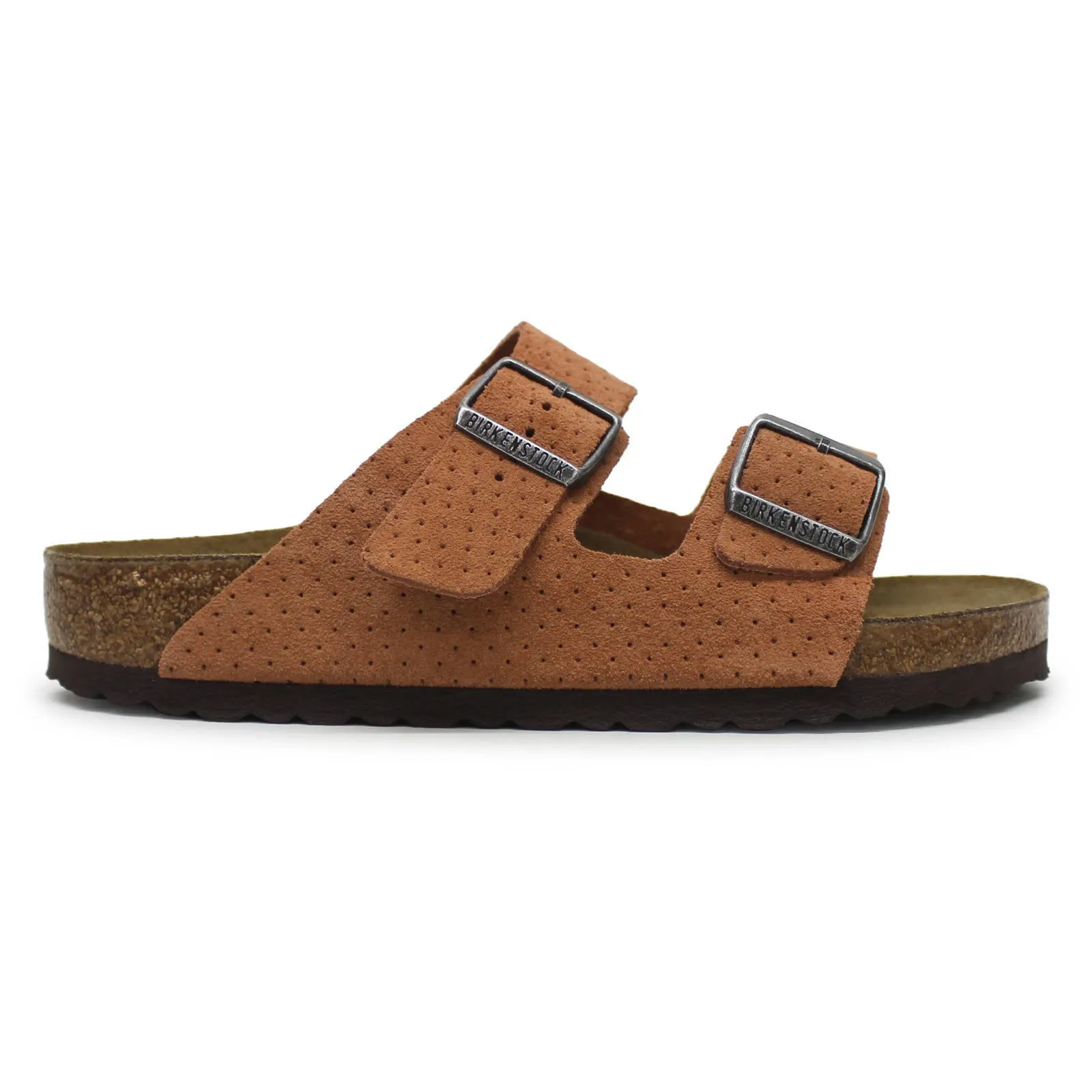 Arizona BS Suede Embossed Unisex Slides Sandals