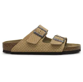 Arizona BS Suede Embossed Unisex Slides Sandals