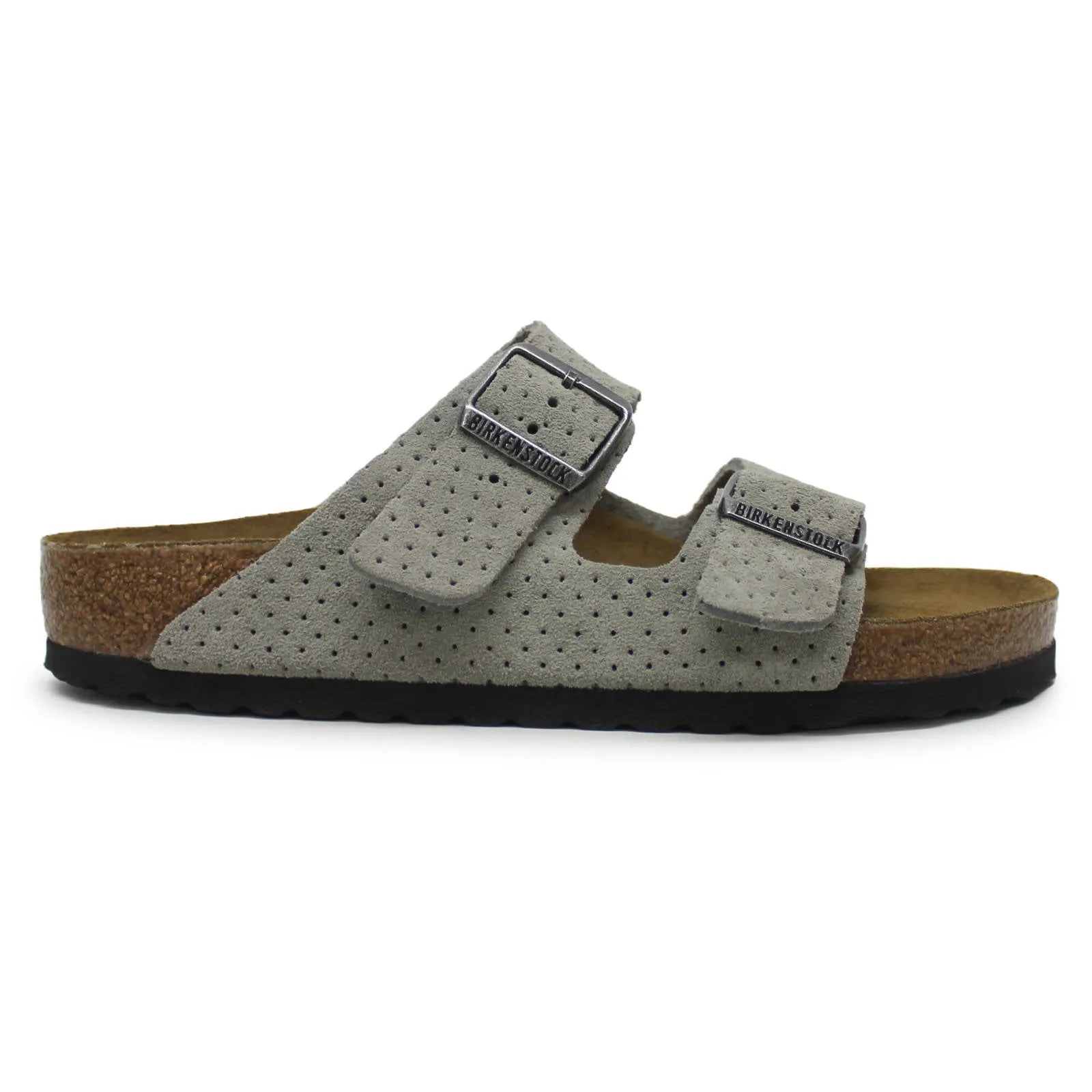 Arizona BS Suede Embossed Unisex Slides Sandals