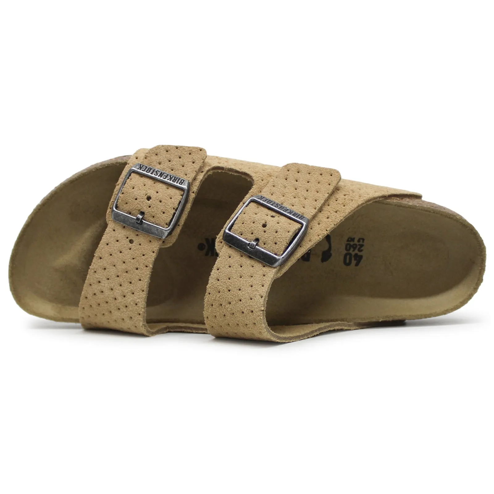 Arizona BS Suede Unisex Comfort Sandals - UK 7.5 - US 10 Women / 8 Men - EU 41