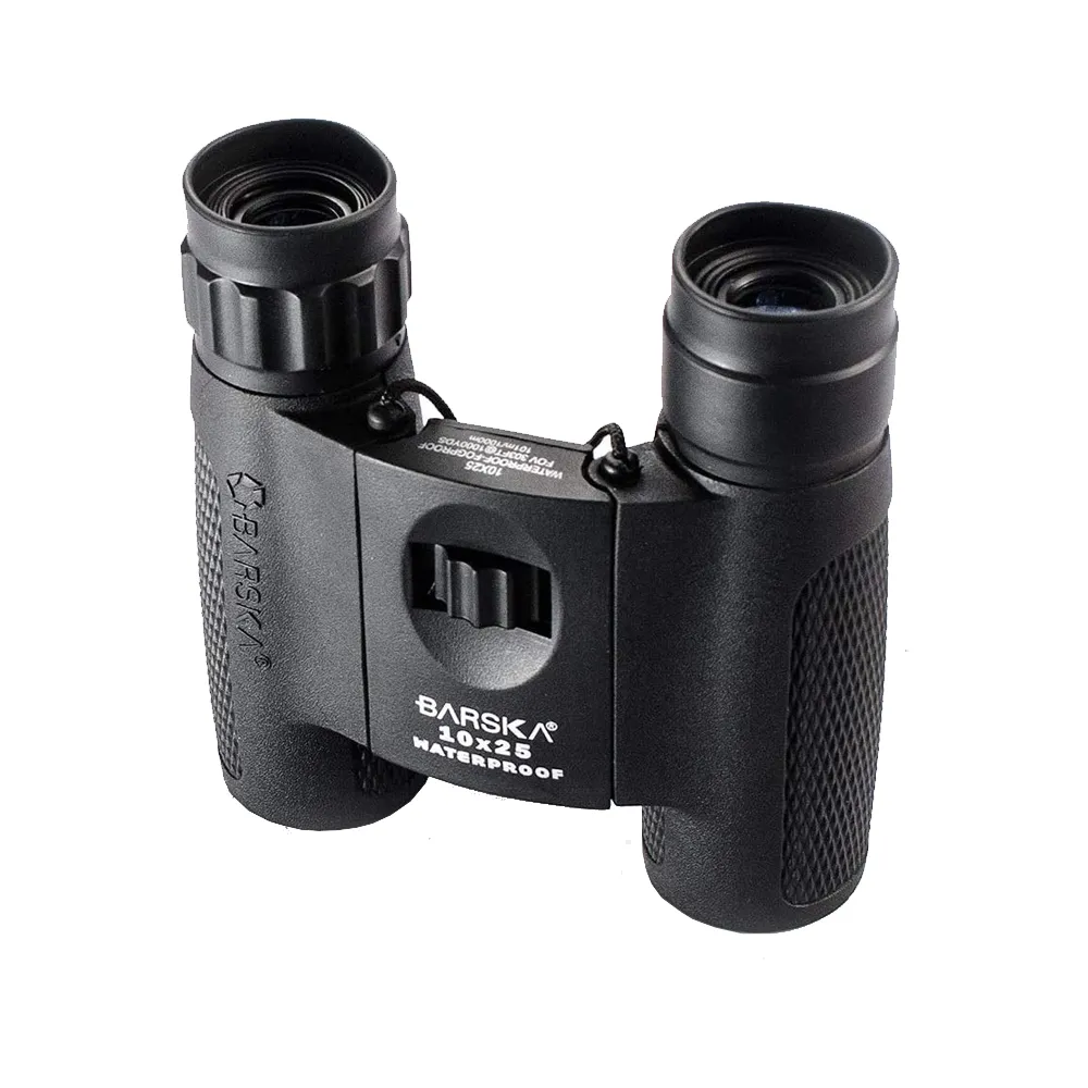 BARSKA 10x25mm WaterProof Blackhawk Binoculars