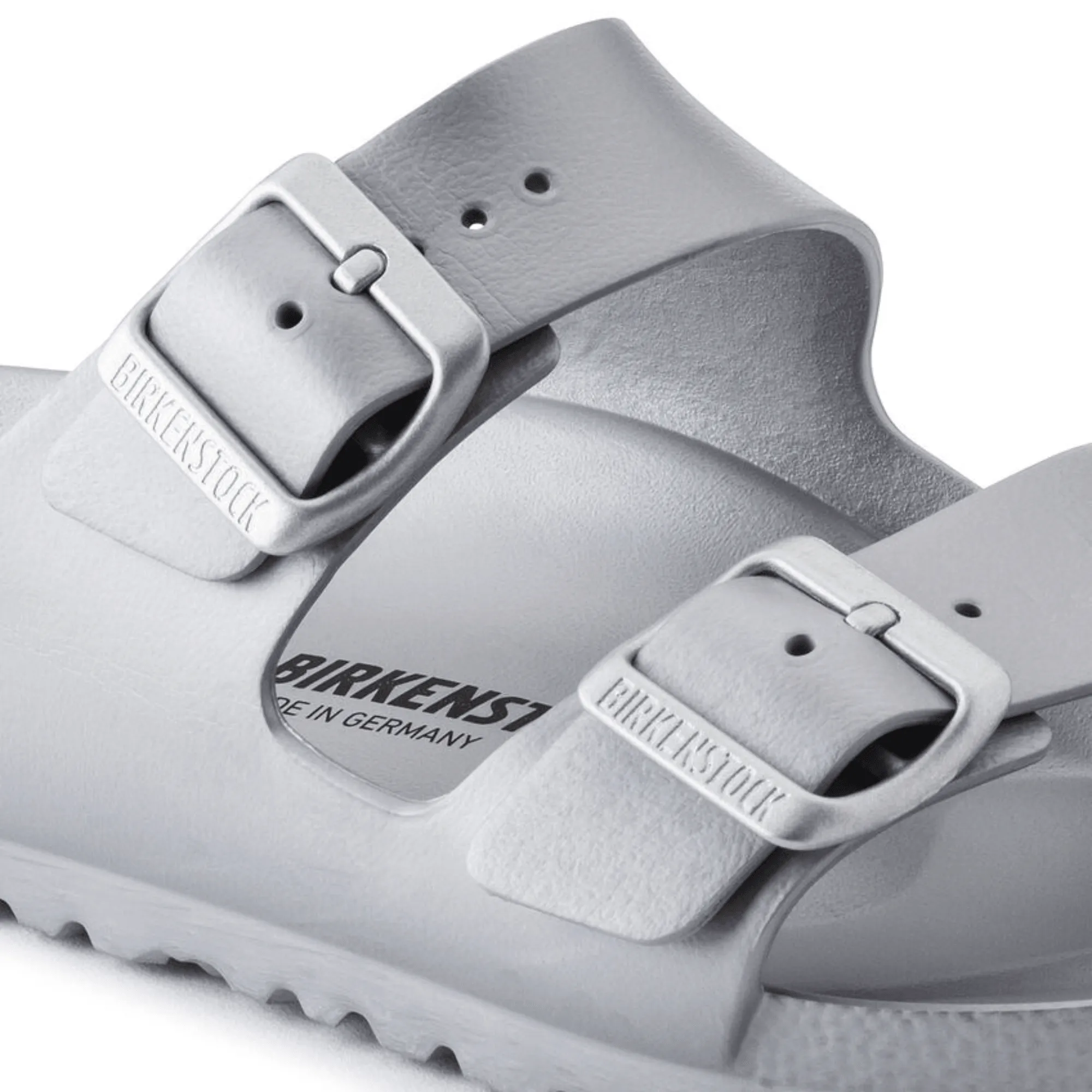 Birkenstock Arizona Metallic Silver EVA Narrow