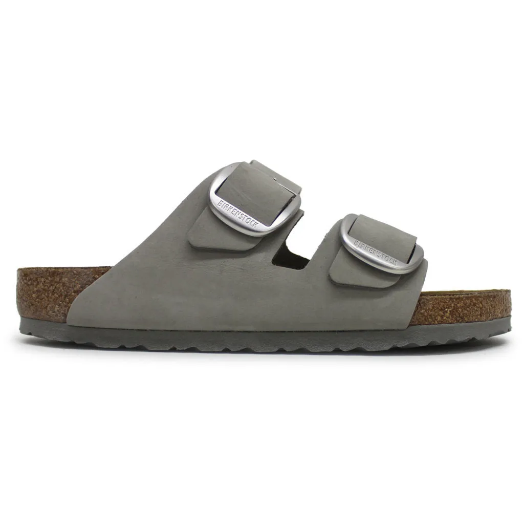 Birkenstock Unisex Sandals Arizona Big Buckle Buckle Slides Nubuck Leather - UK 5.5