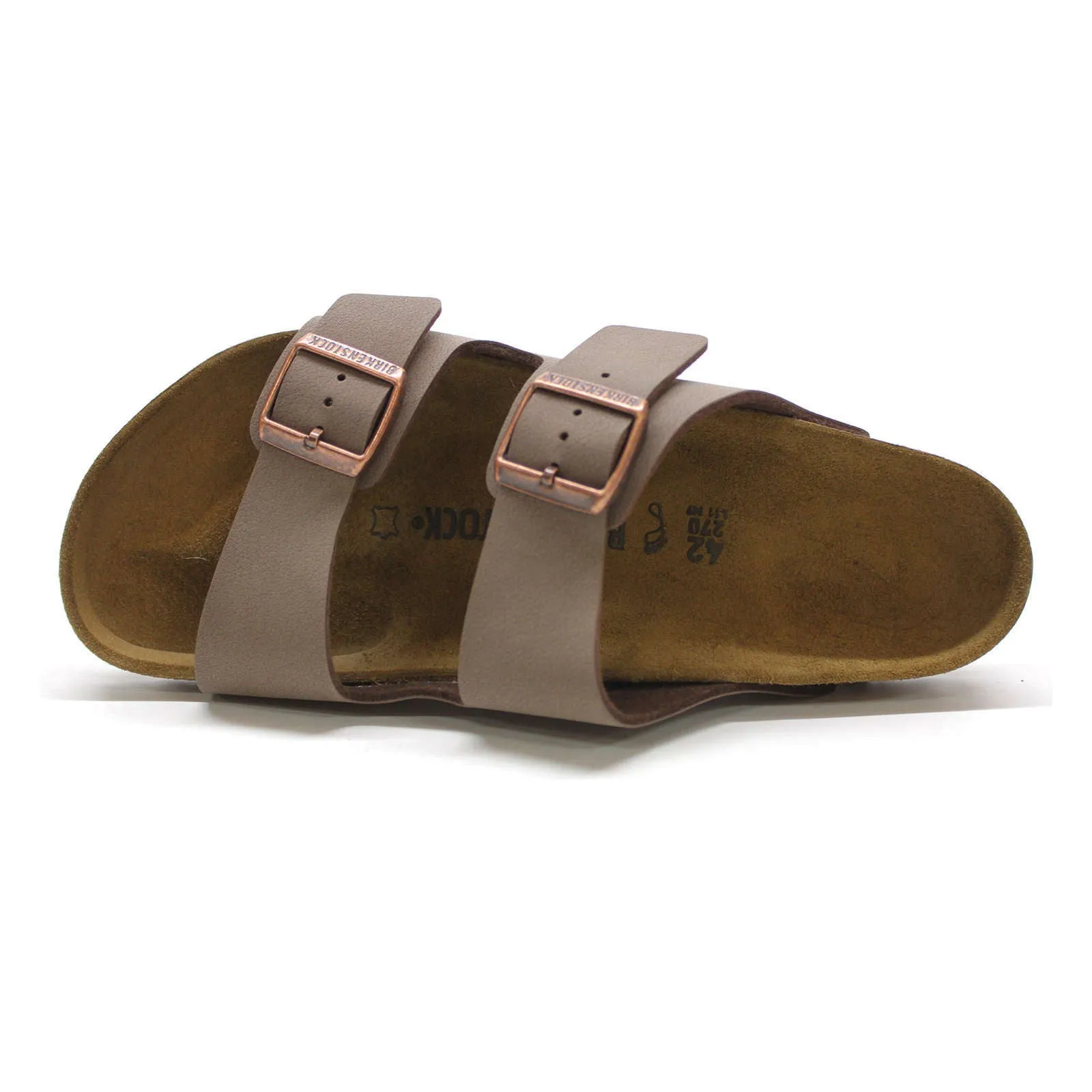 Birkenstock Unisex Sandals Arizona BS Casual Buckles Slides Birko-Flor Nubuck - UK 9