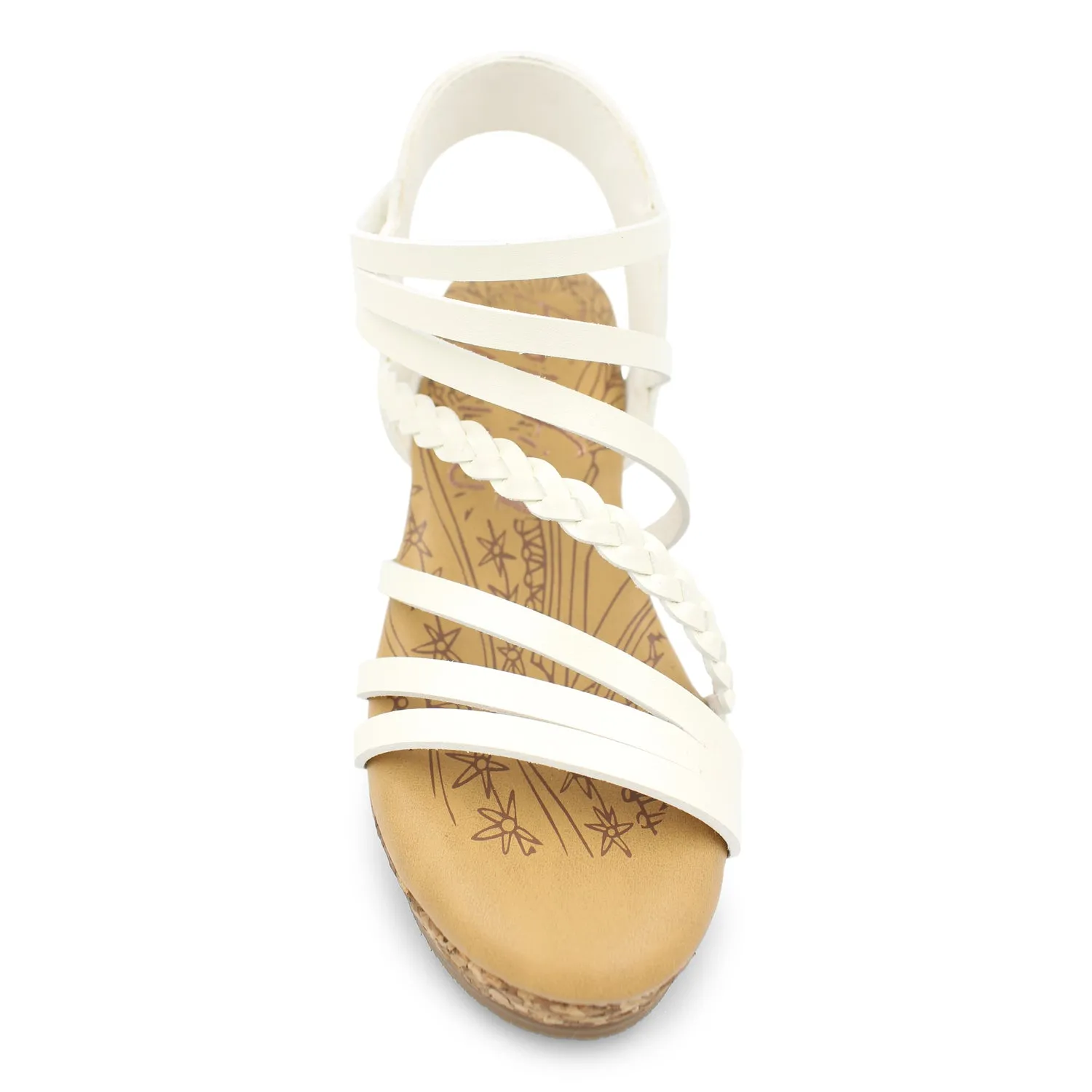 Blowfish Kid's Liddie-K Wedge Sandal - Coconut Dyecut