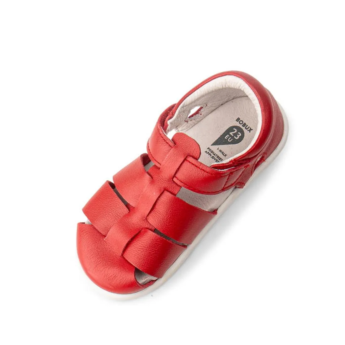 Bobux IWalk Tidal Closed Toe Quick Dry Sandal Red 634411