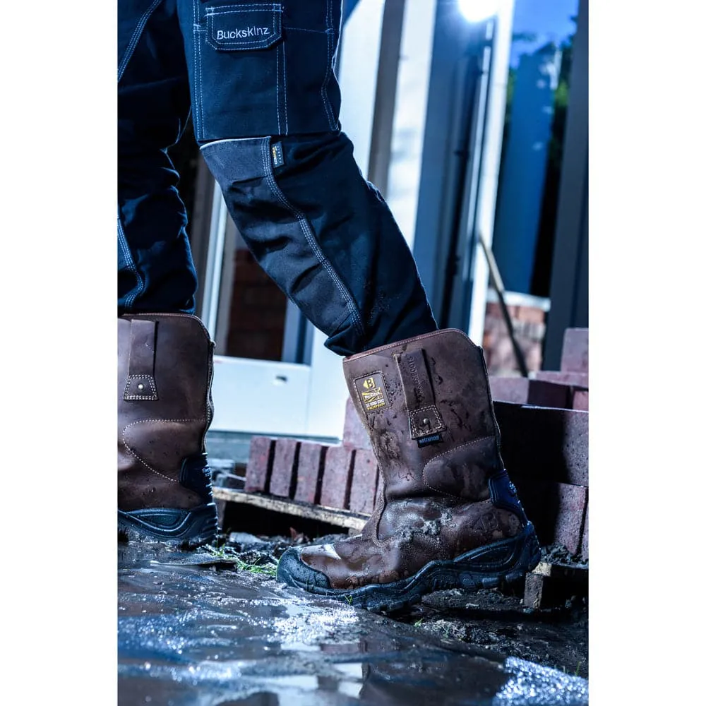 Buckler BSH010 S3 HRO SRC WRU Brown Safety Rigger Boot