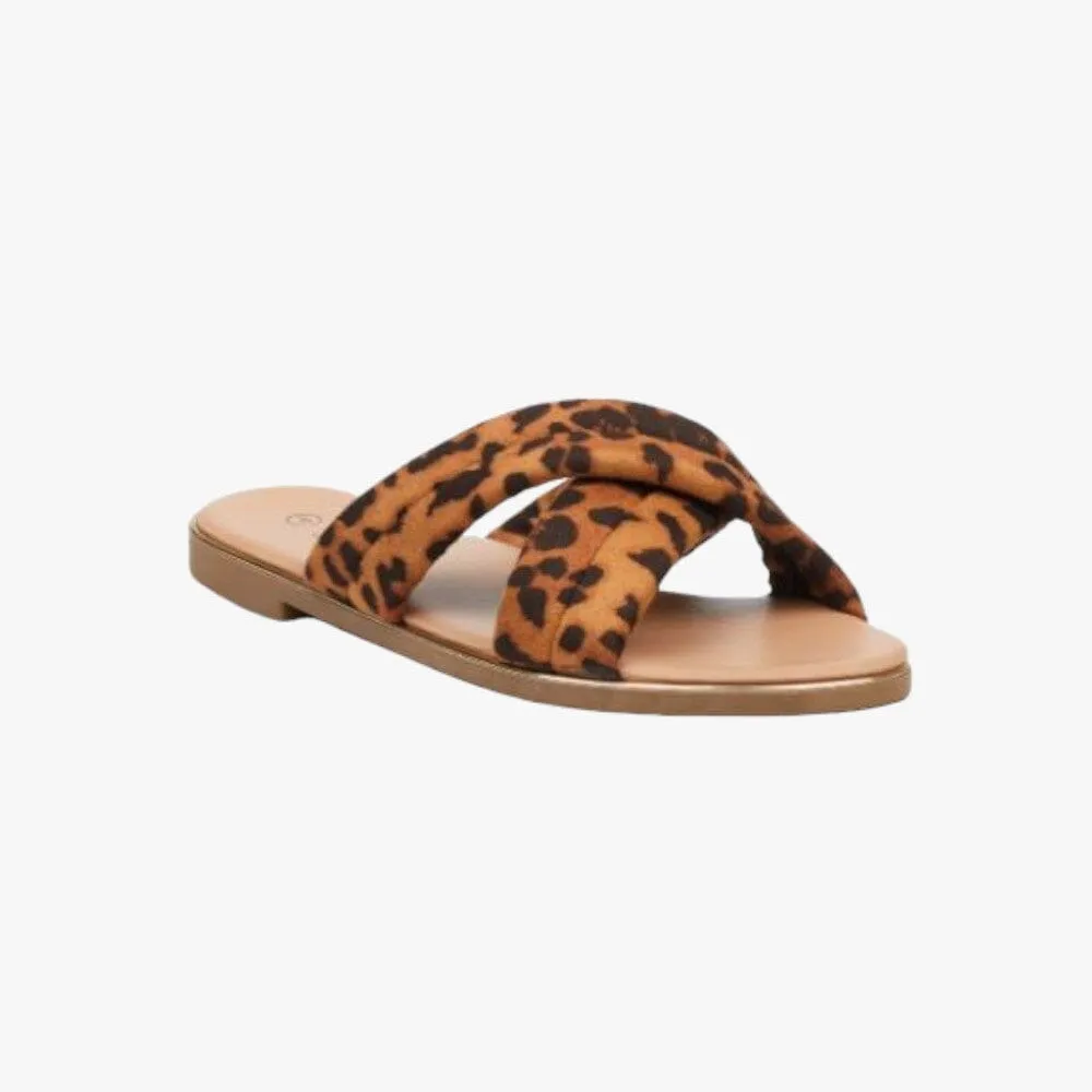 Butterfly Womens Indi 1 Leopard Sandal