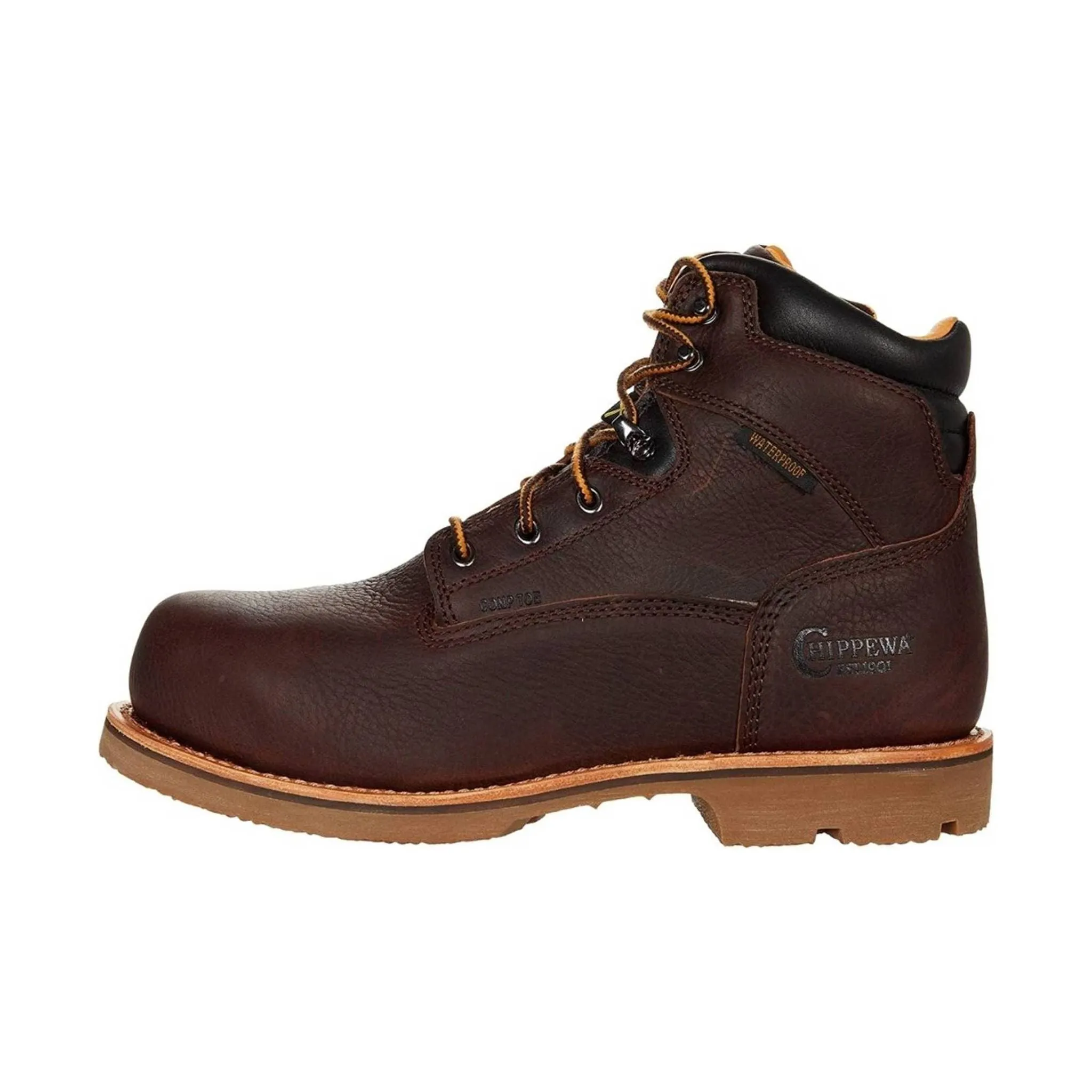 Chippewa Men's 6in Serious Plus Composite Toe - Briar Oiled