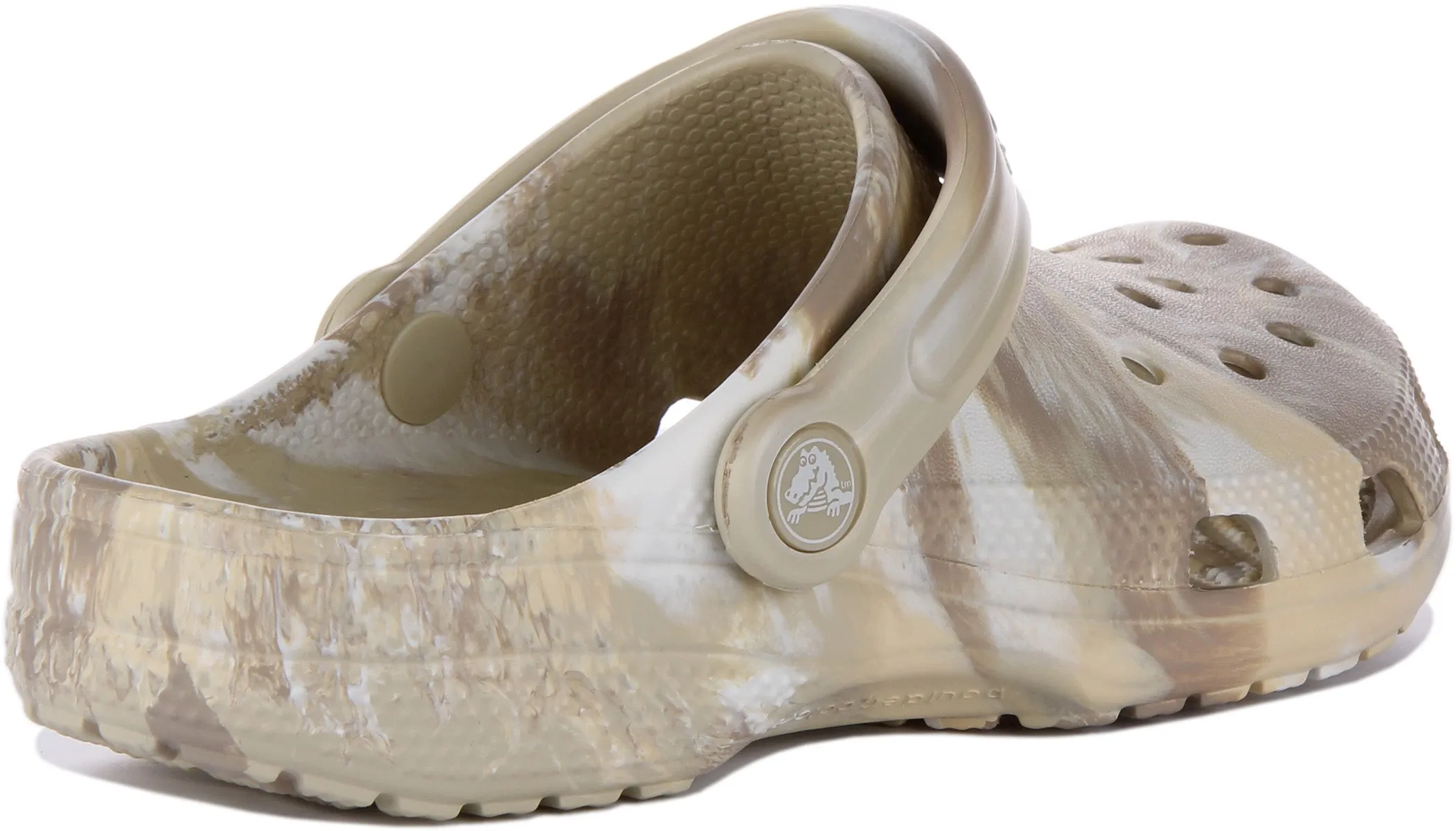 Crocs Classic Marble In Ivory