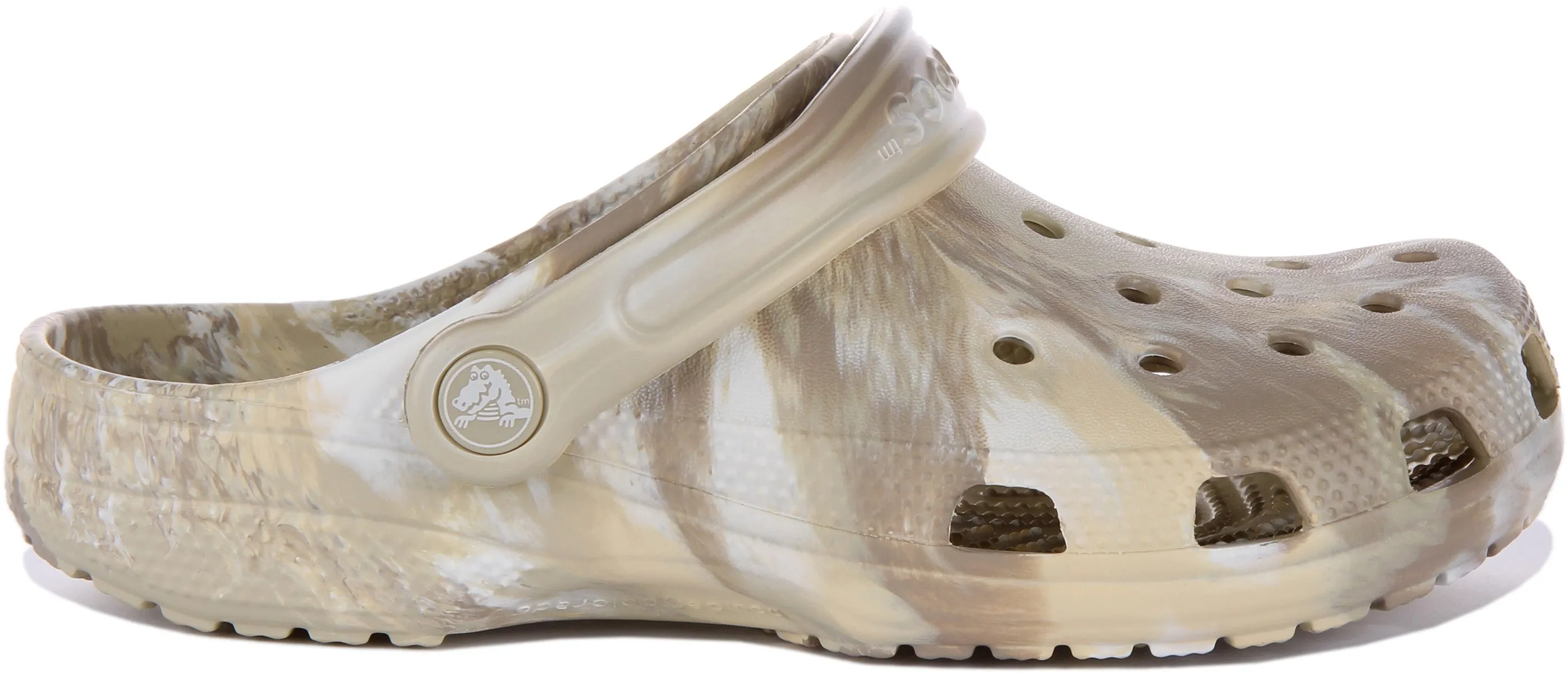 Crocs Classic Marble In Ivory