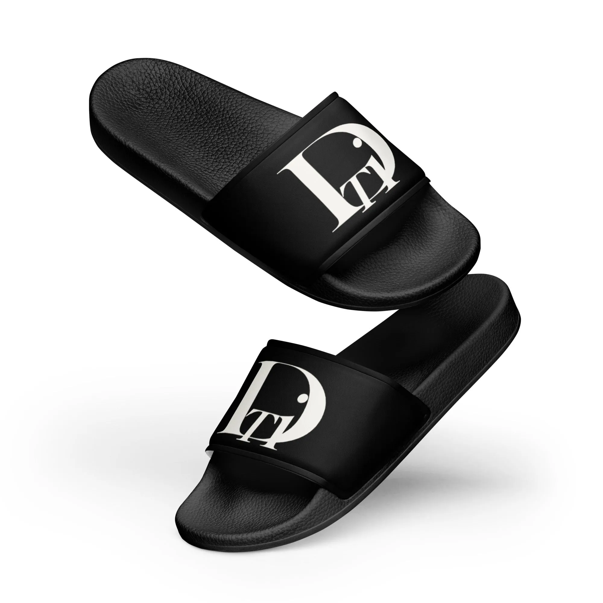 DTI Black and White Women's slides