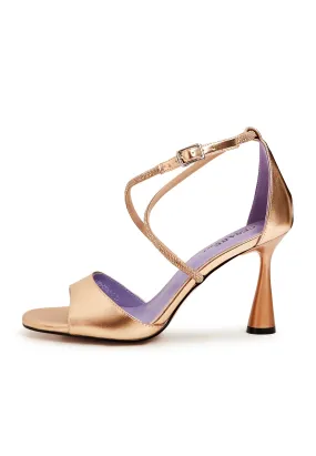 Elevated Elegance Sandals - Bronze