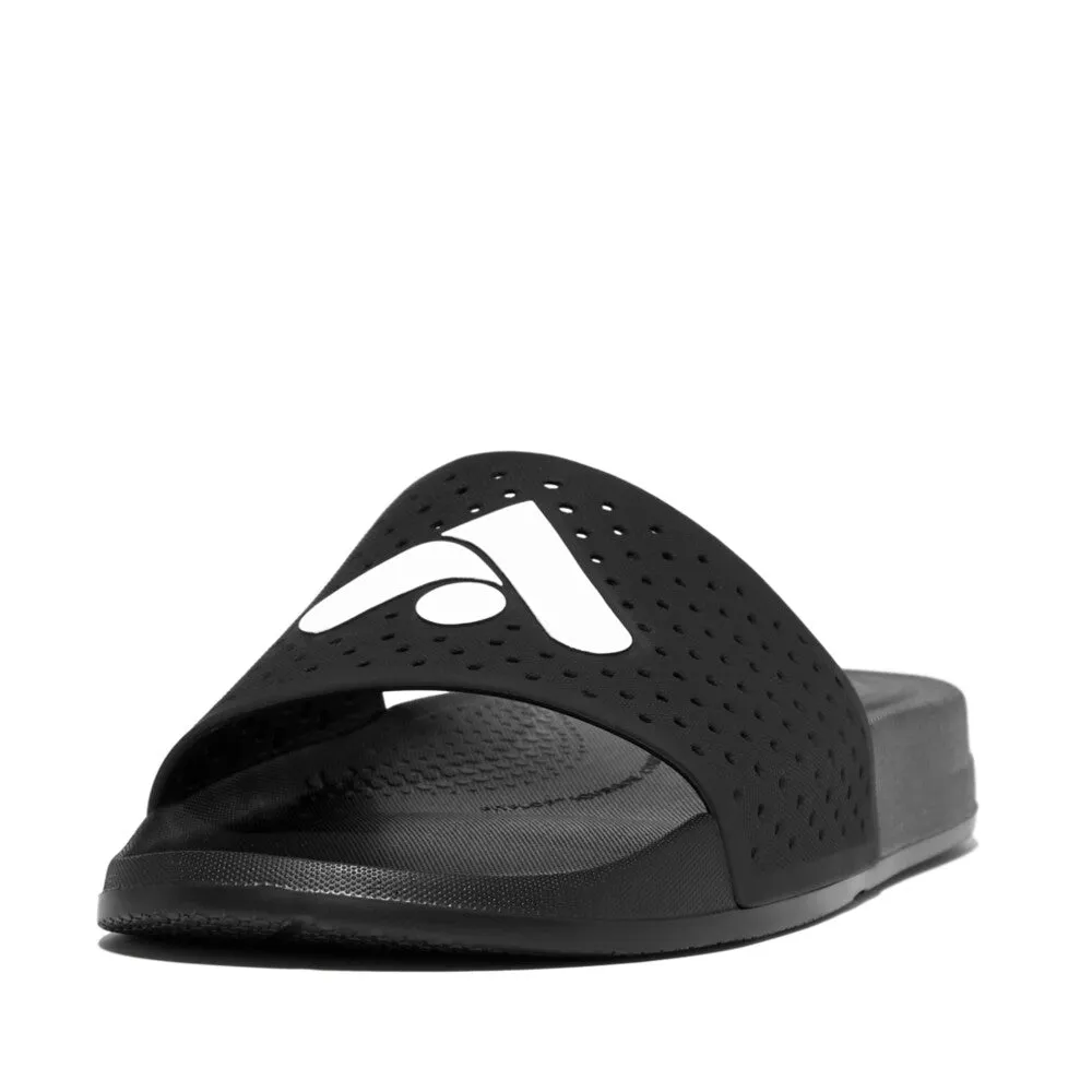 Fitflop iQushion Arrow Pool Slides Black