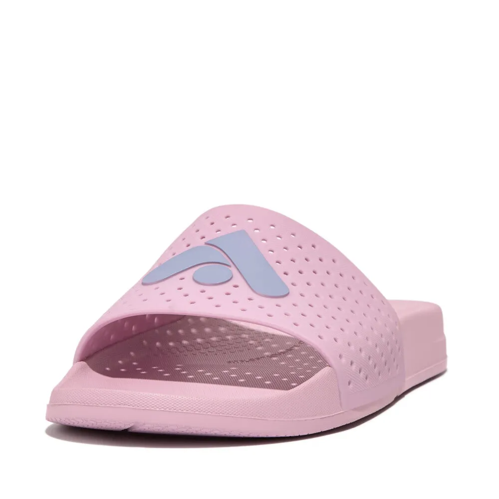 Fitflop iQushion Arrow Pool Slides Wild Lilac