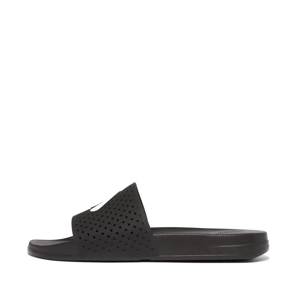 Fitflop iQushion Mens Arrow Pool Slides Black