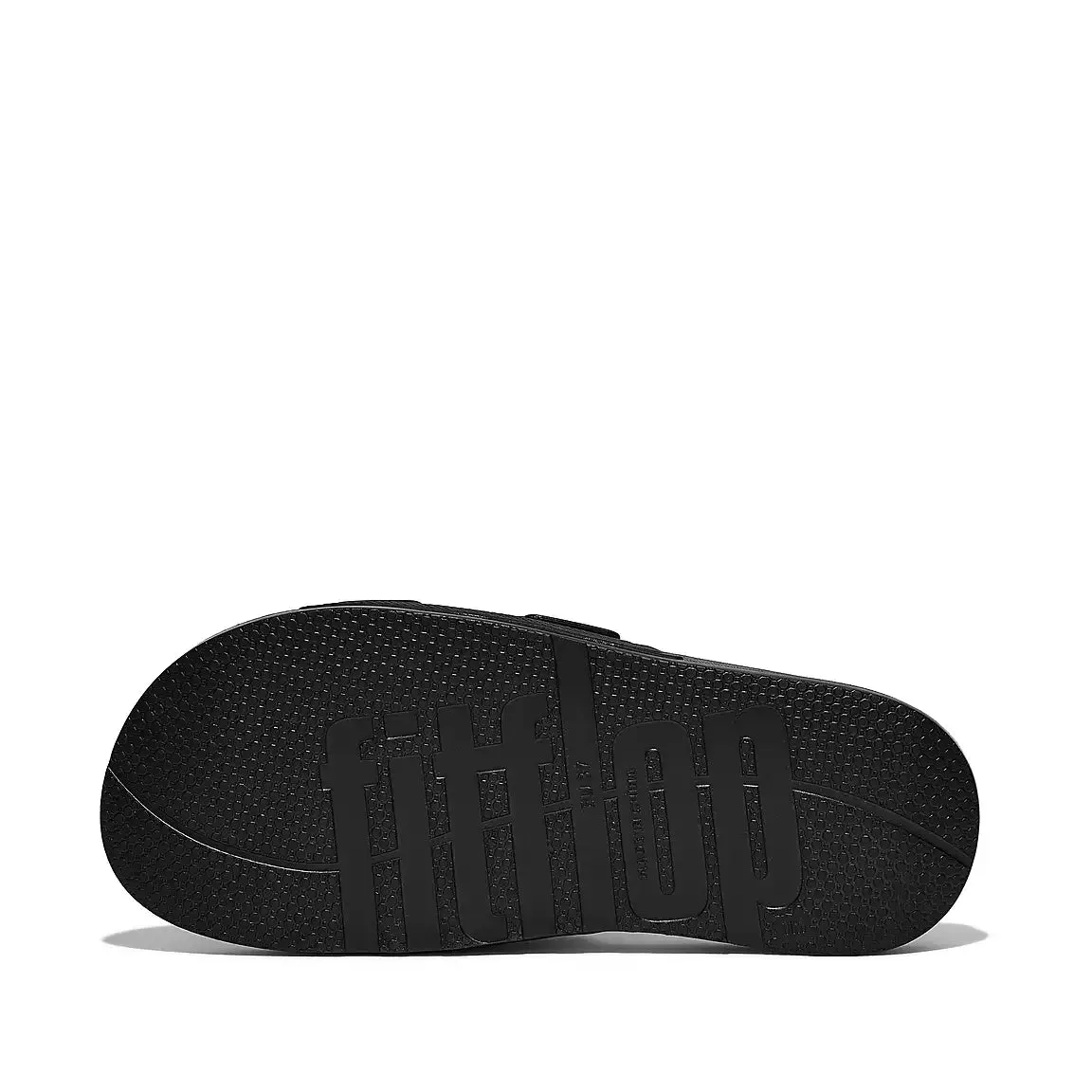 Fitflop Women’s Iquishon Two-Bar Buckle Slides Black