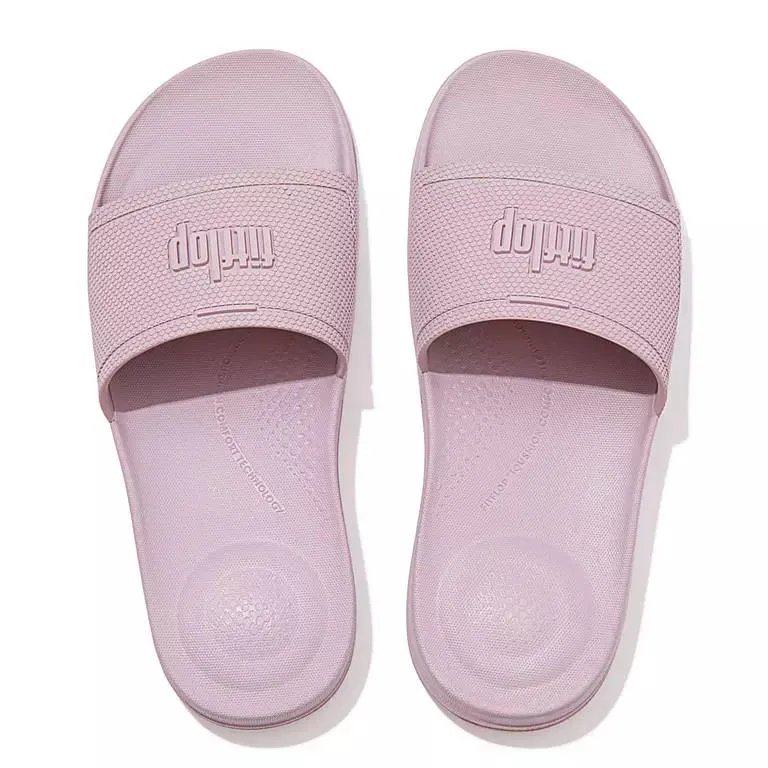 FitFlop Womens Iqushion Slide Soft Lilac