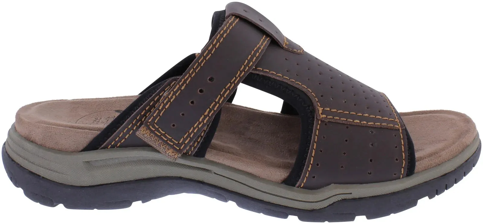 Free Spirit Harrison Brown Men’s Slip On Mules Sandals