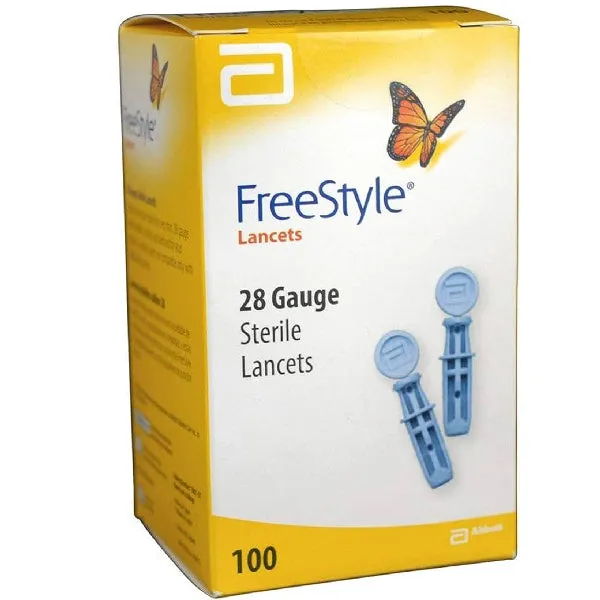 Freestyle Blood Glucose Finger Lancets (100 Count)