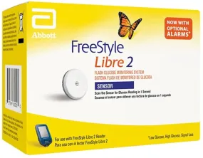 Freestyle Libre 2 Sensor - Continuous Blood Glucose Monitoring (CGM )