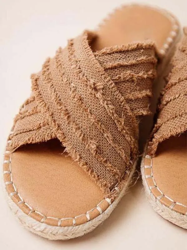 iForgirls Cleo Espadrille Slides