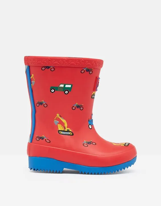 Joules Baby Boys Printed Wellies