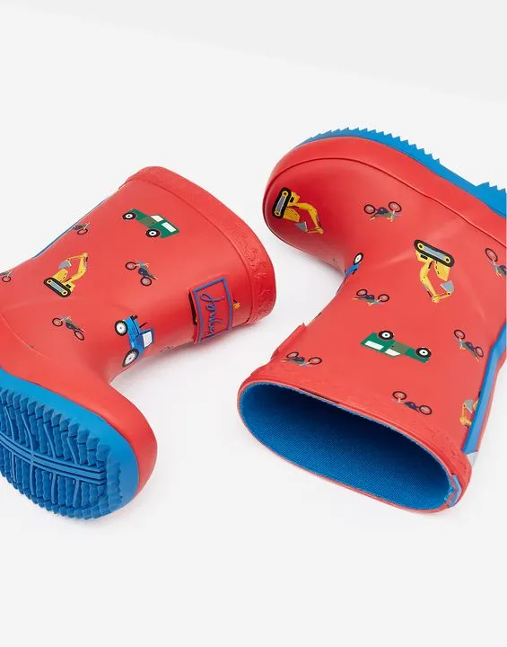 Joules Baby Boys Printed Wellies