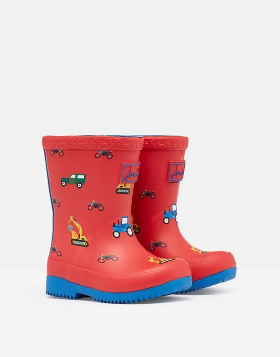 Joules Baby Boys Printed Wellies