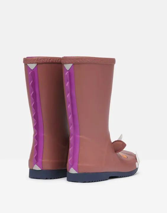 Joules Girls Roll Up Flexible Wellies