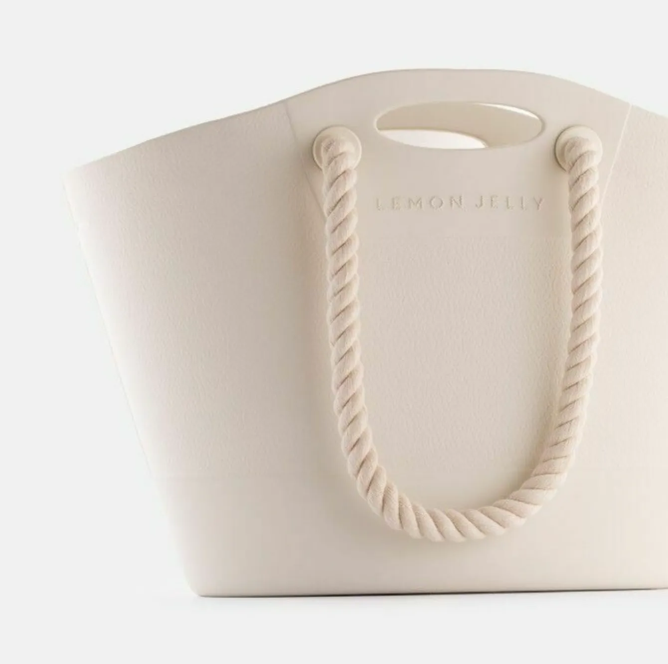 Lemon Jelly - Splashy Bag White