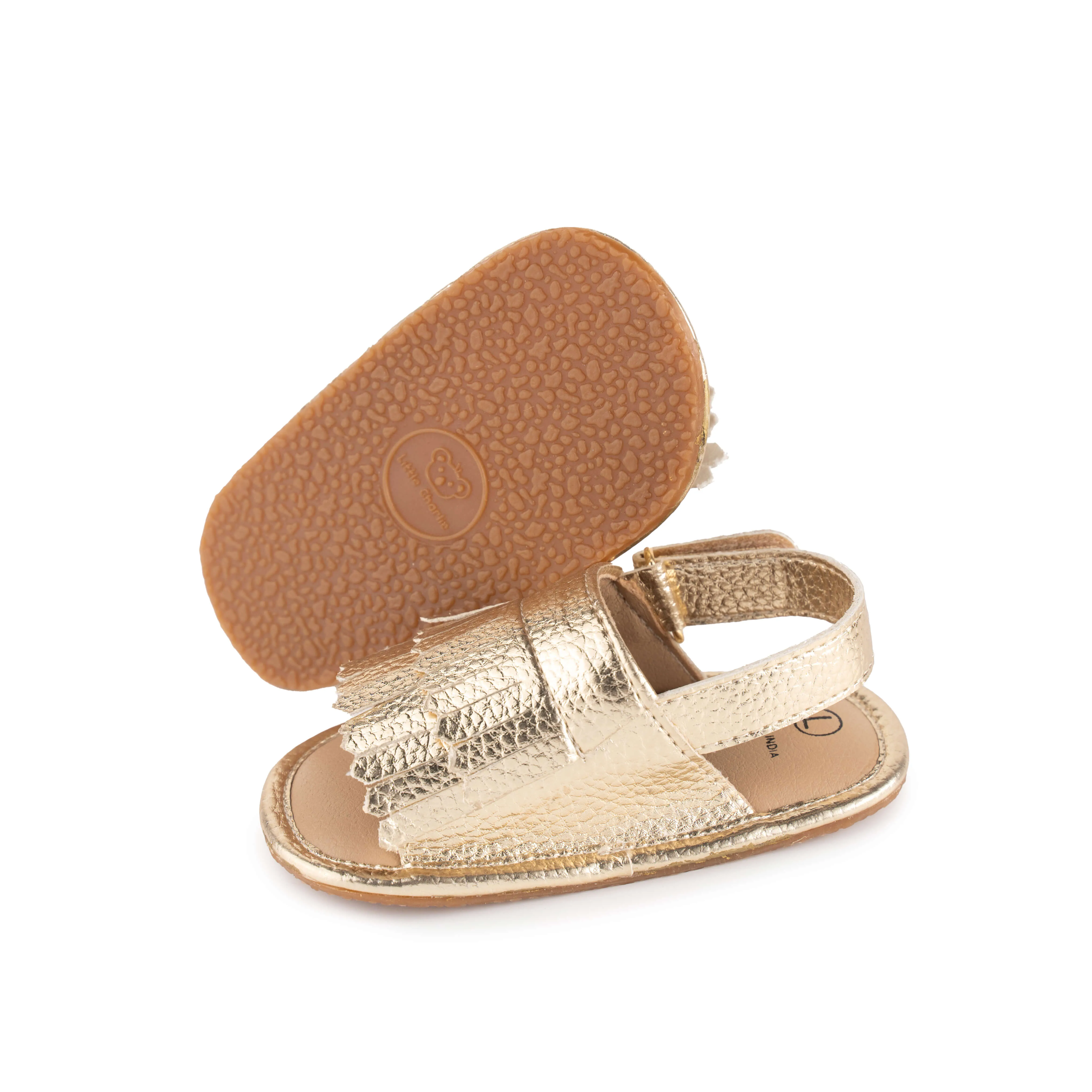 Lily Soft Sole Sandals - Gold