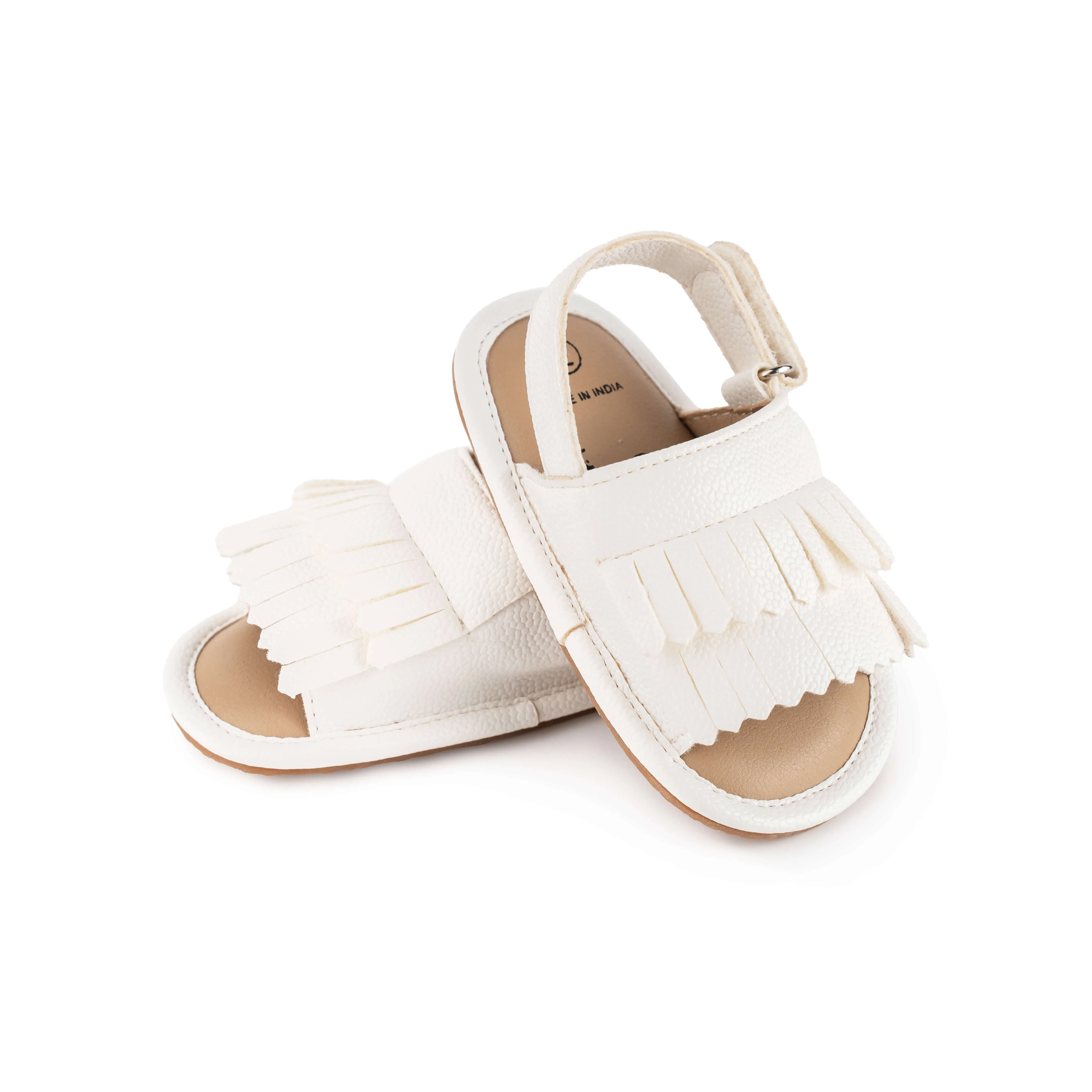 Lily Soft Sole Sandals - White