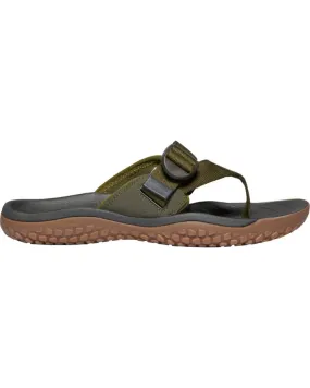 Men's Solr Toe Post Black Gold