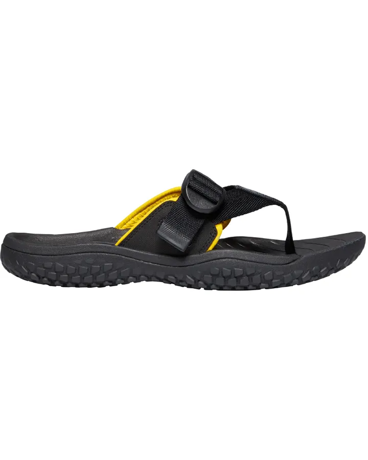 Men's Solr Toe Post Black Gold